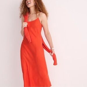 J. Crew Gwyneth Cupro Slip Dress
